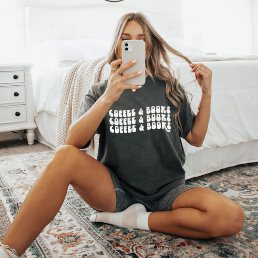 Coffee & books - Tee