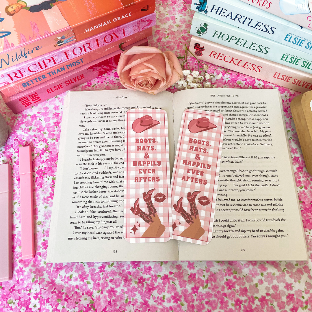 Boots & happily ever afters Bookmark