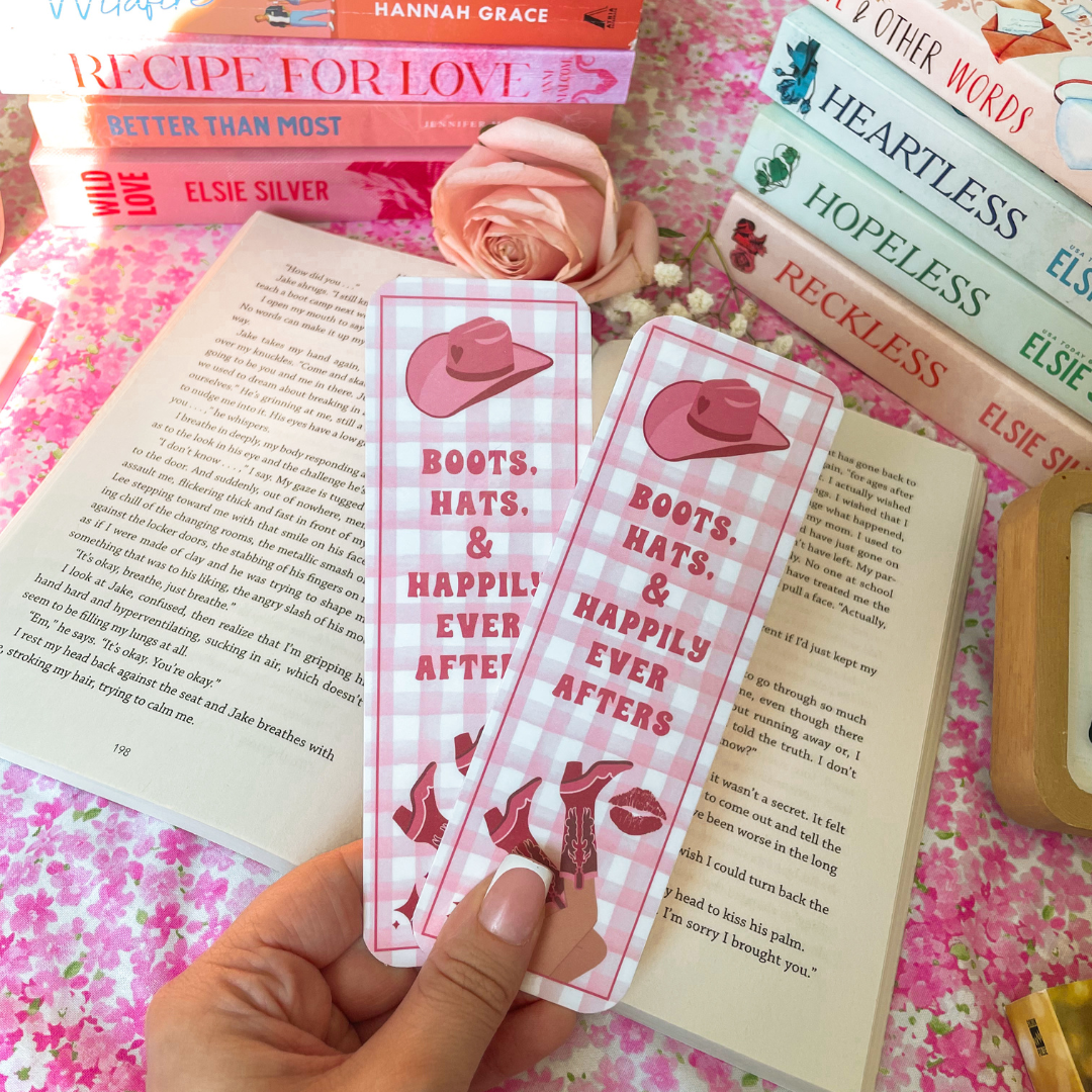 Boots & happily ever afters Bookmark