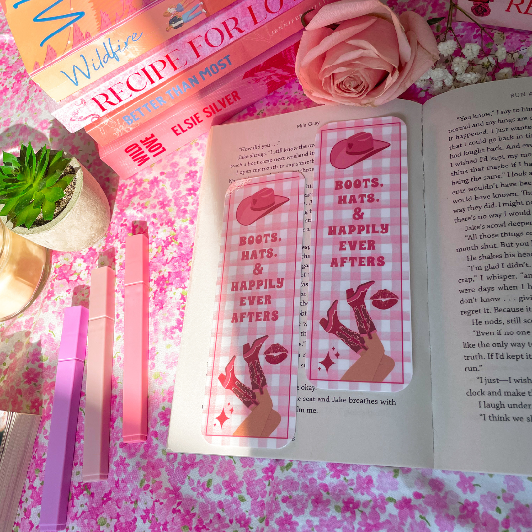 Boots & happily ever afters Bookmark