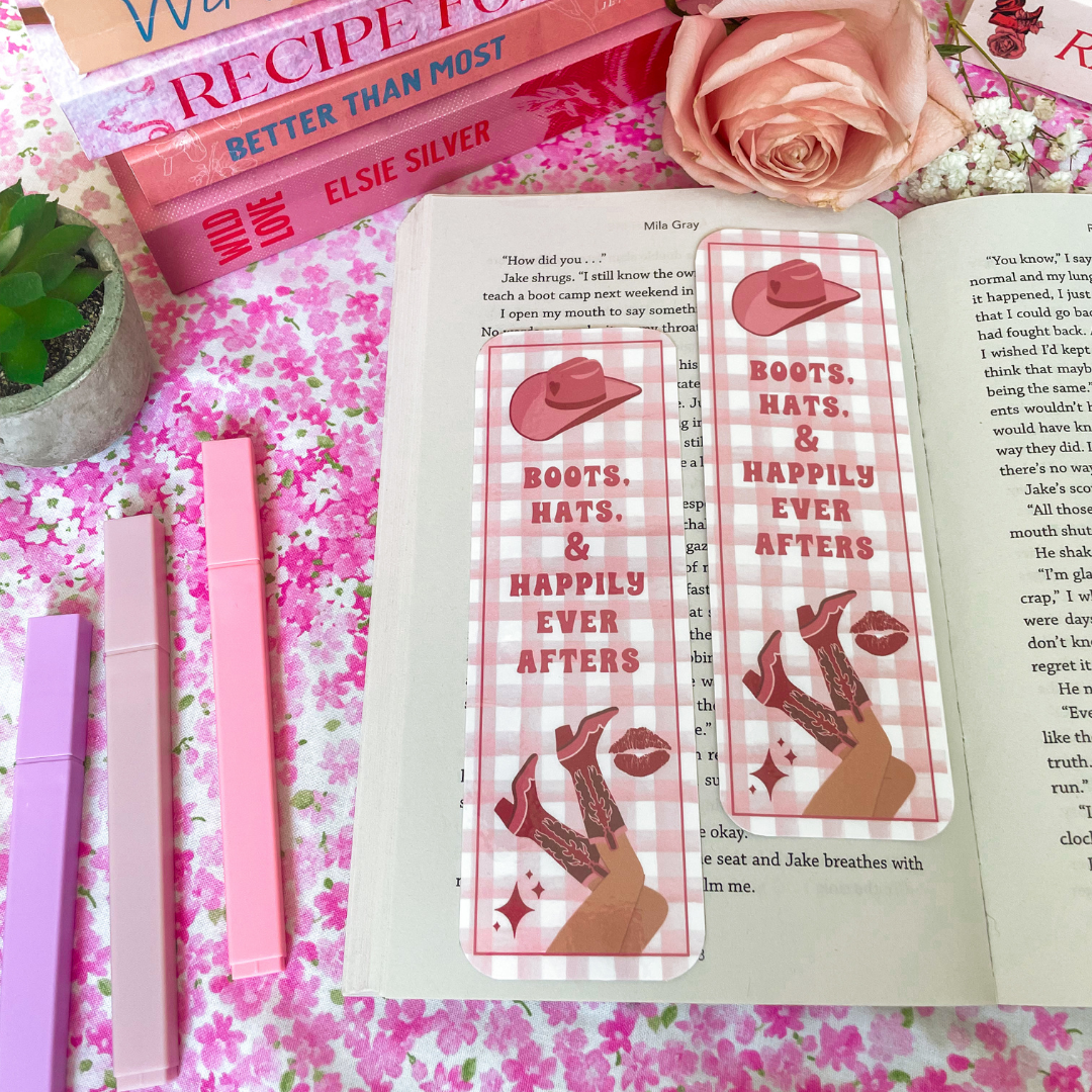 Boots & happily ever afters Bookmark