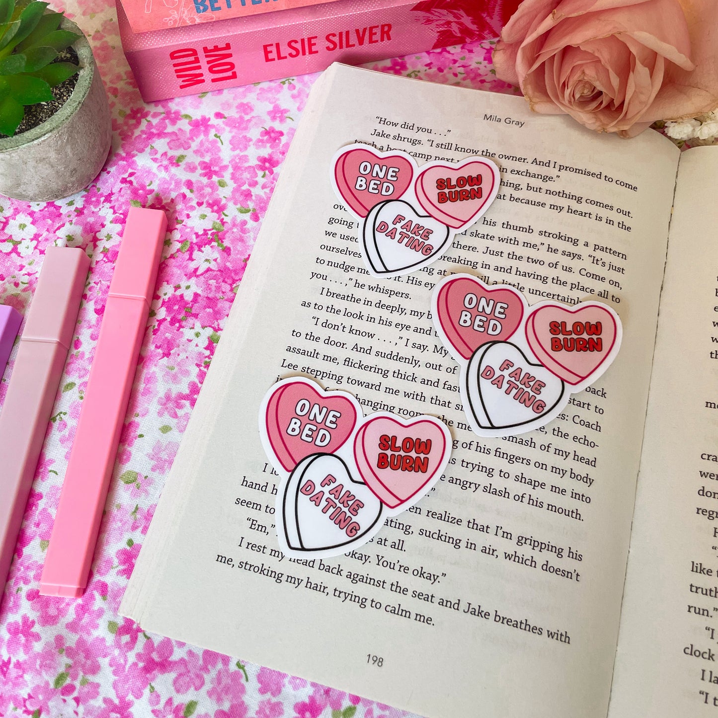 Candy heart tropes - Sticker