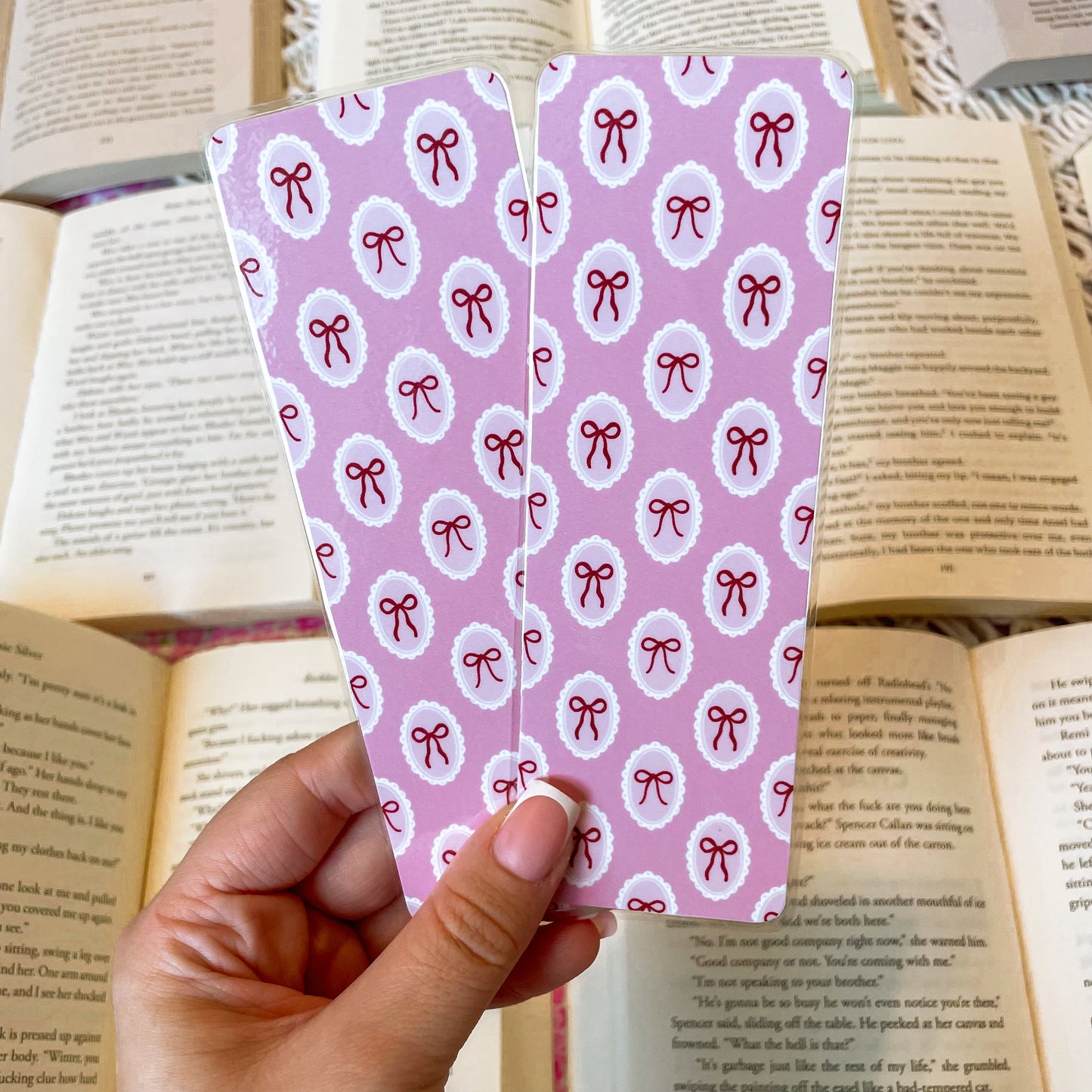 Girly bows -Bookmark