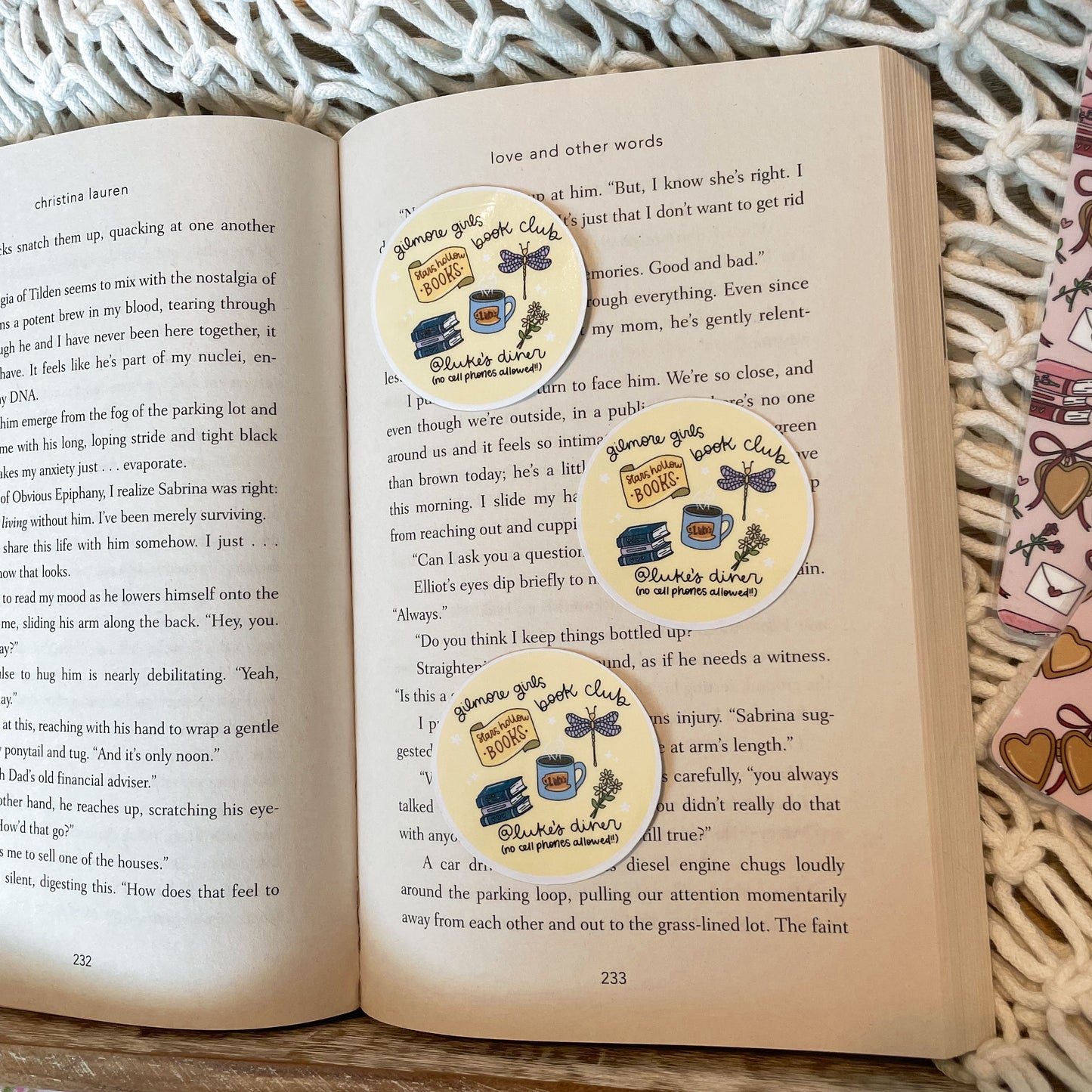 Gilmore girls book club - Sticker